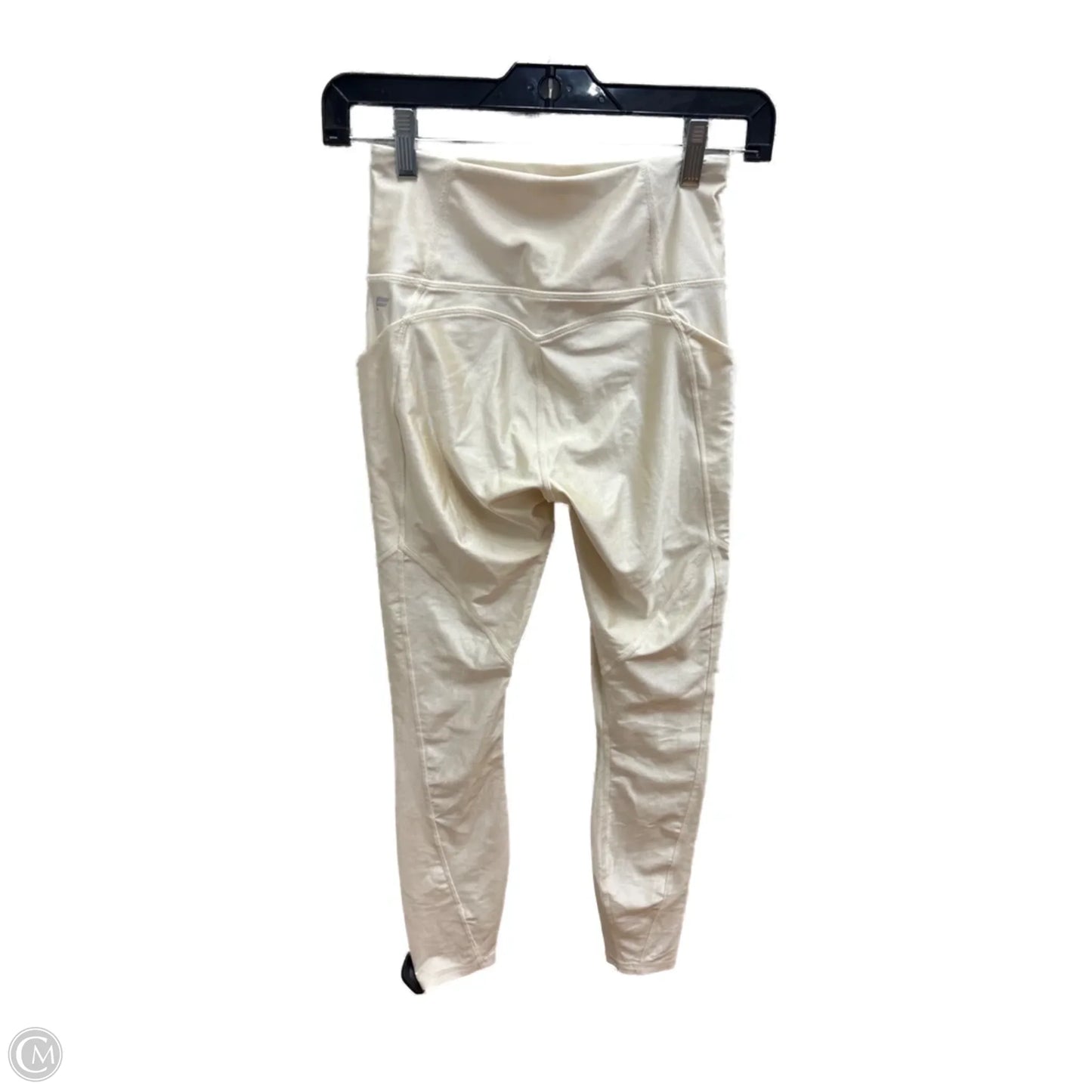 Athletic Leggings By Fabletics In White, Size: Xs