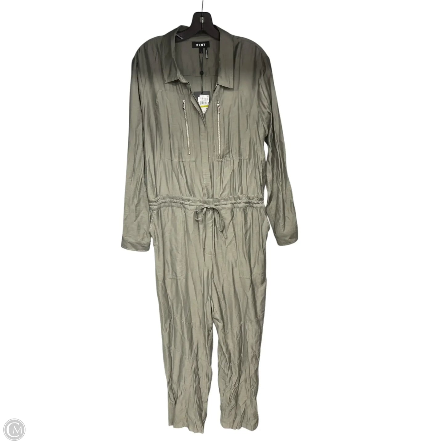 Jumpsuit By Dkny In Green, Size: 14