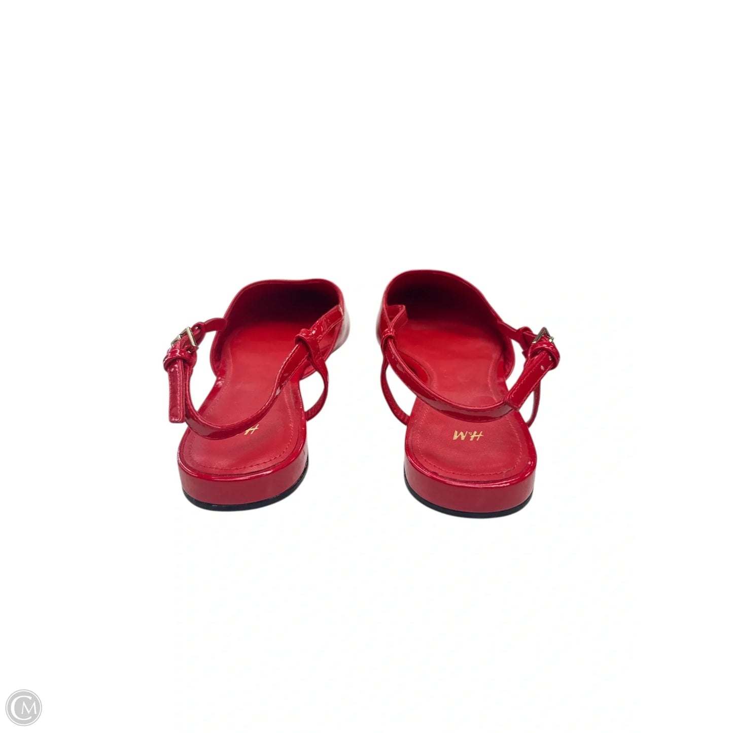 Shoes Flats By H&m In Red, Size: 9