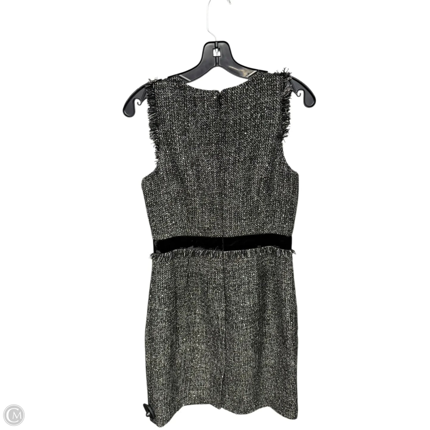 Dress Party Midi By J. Crew In Black & Gold, Size: 4