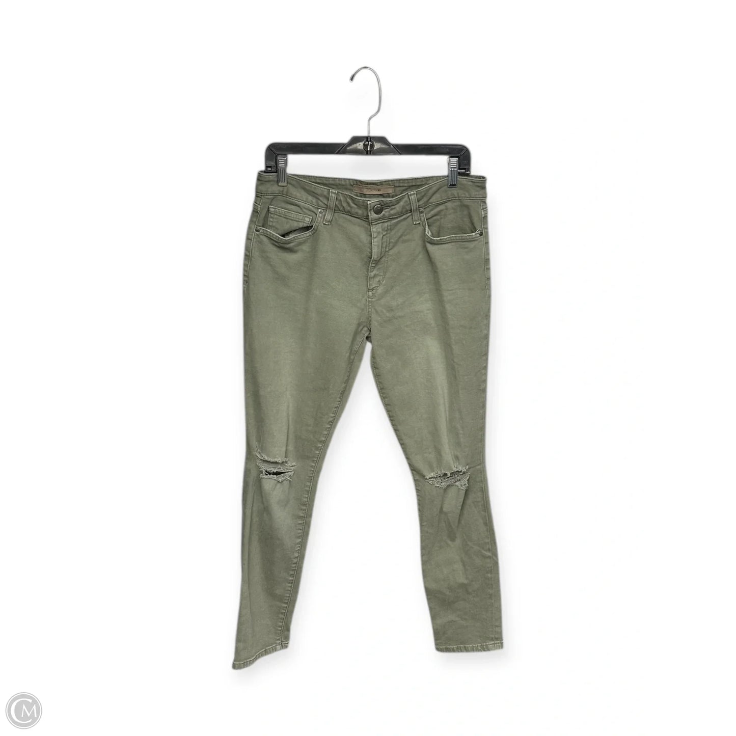Jeans Skinny By Joes Jeans In Green Denim, Size: 8