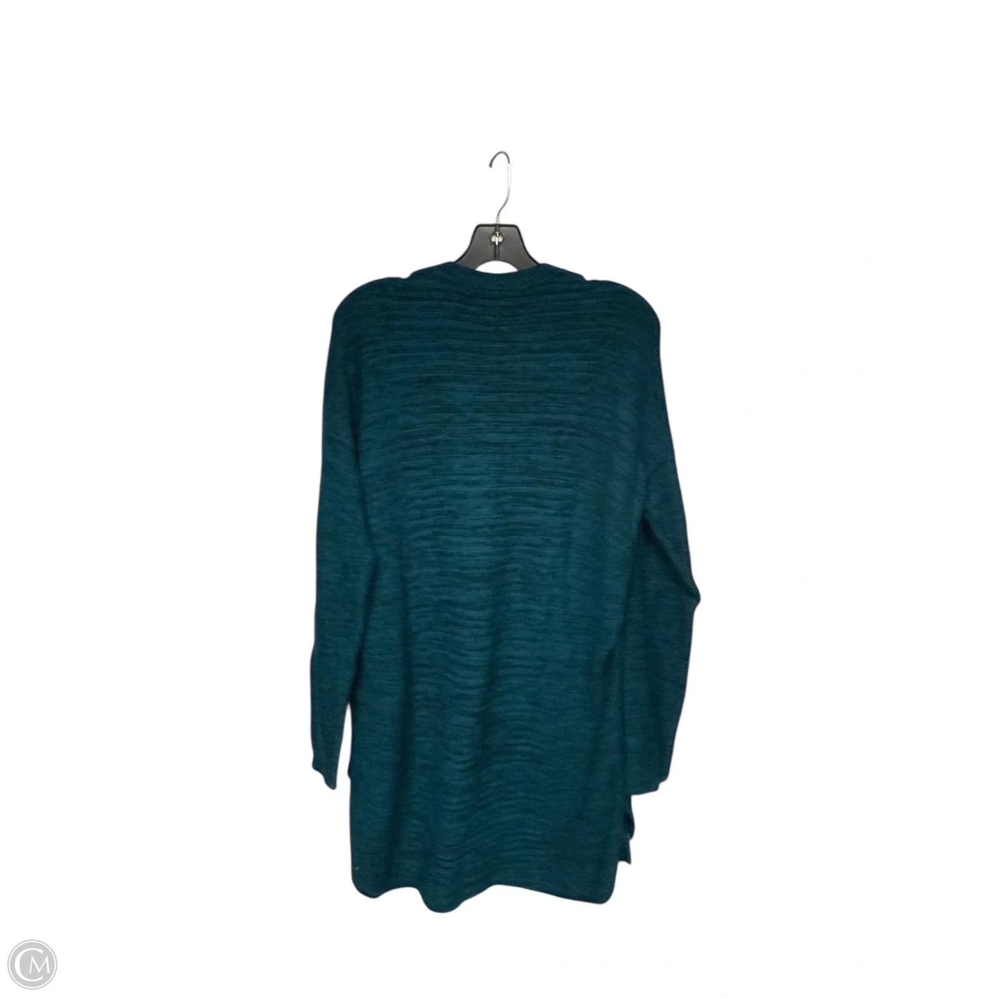 Sweater By Ellen Tracy In Teal, Size: Xl