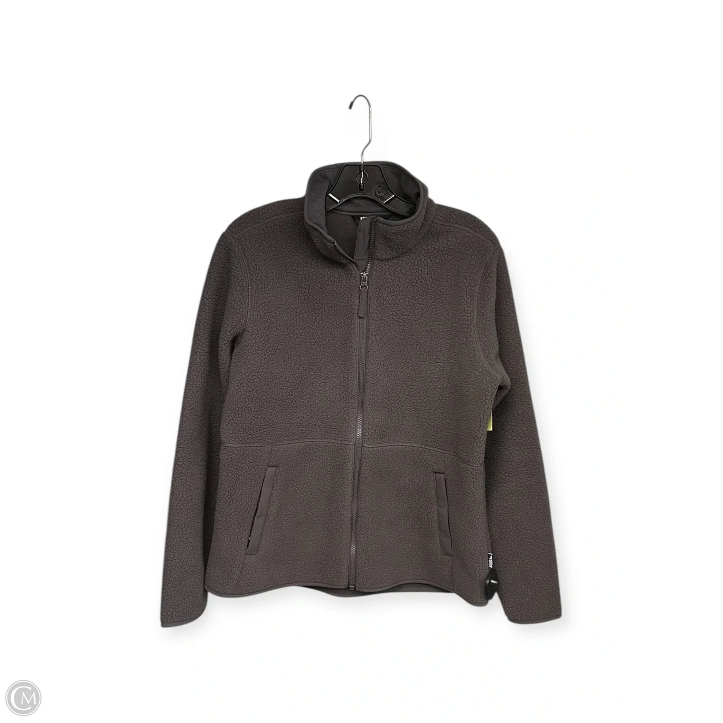 Jacket Fleece By Eddie Bauer In Purple, Size: M