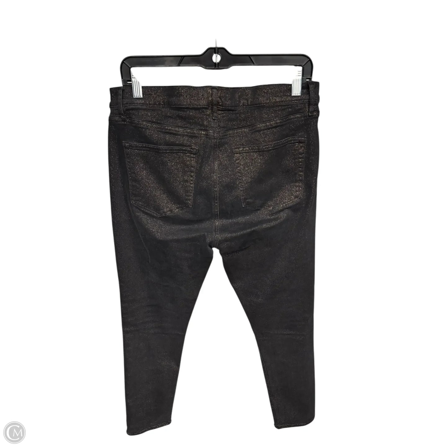 Jeans Skinny By Loft In Black, Size: 10