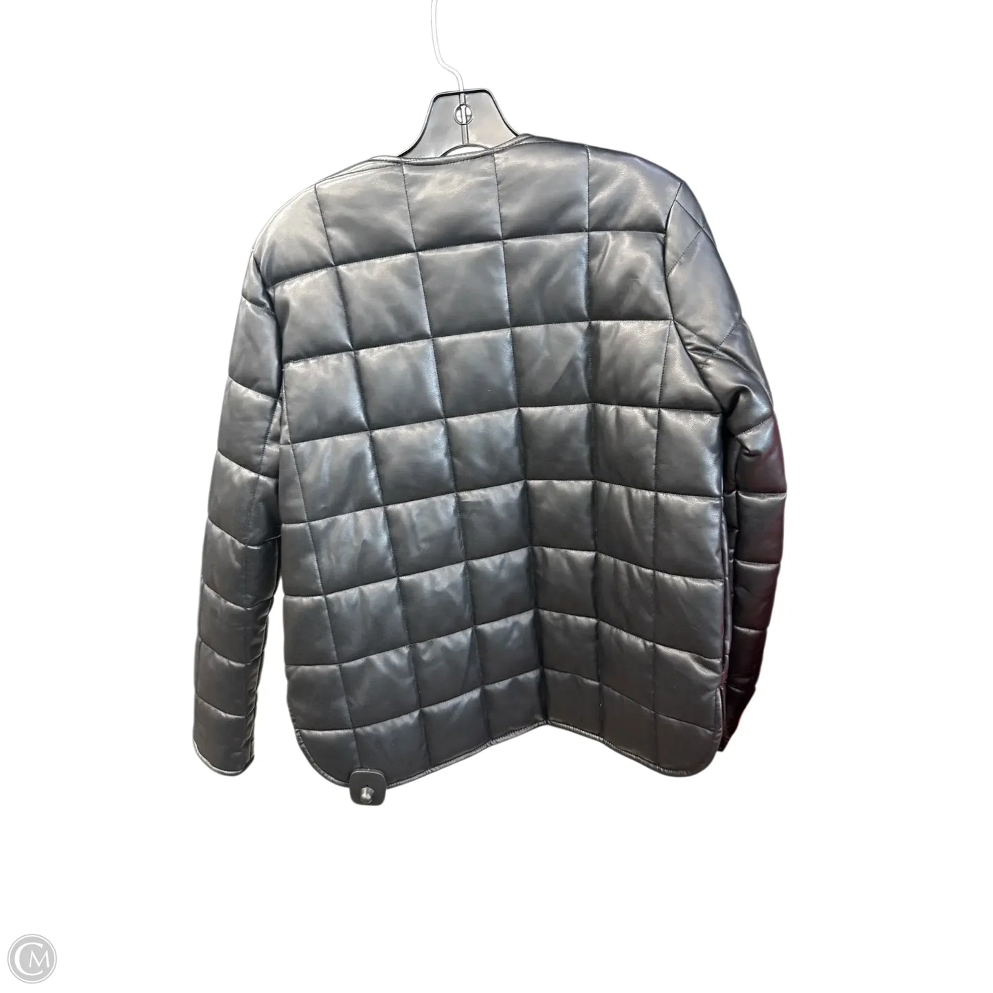 Jacket Moto By Calvin Klein In Black, Size: Xs