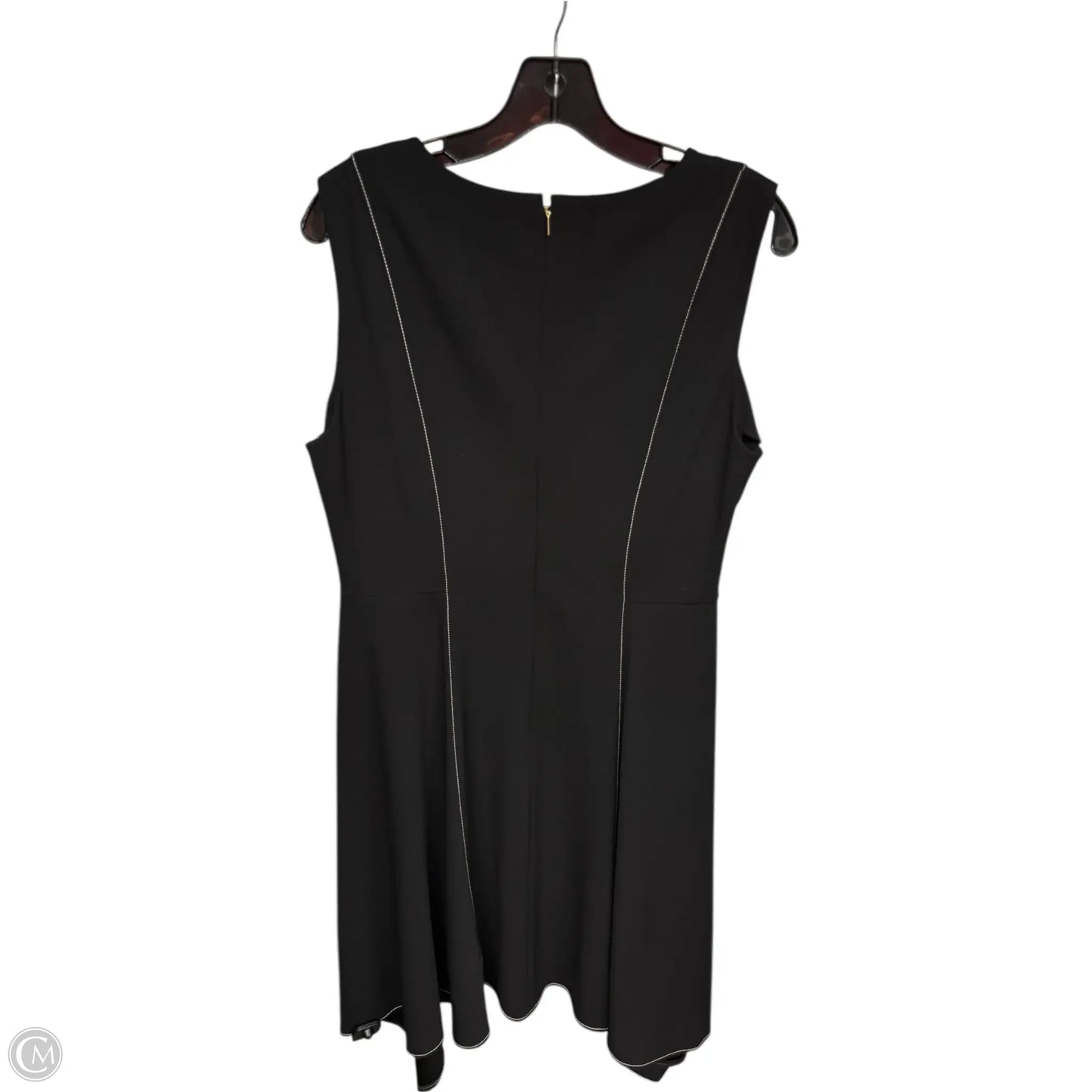 Dress Work By Dkny In Black, Size: 14