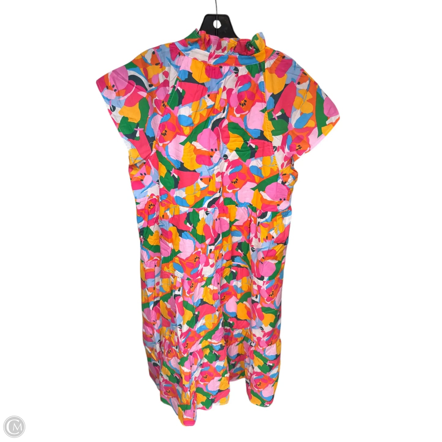 Dress Casual Midi By Clothes Mentor In Pink, Size: Xl
