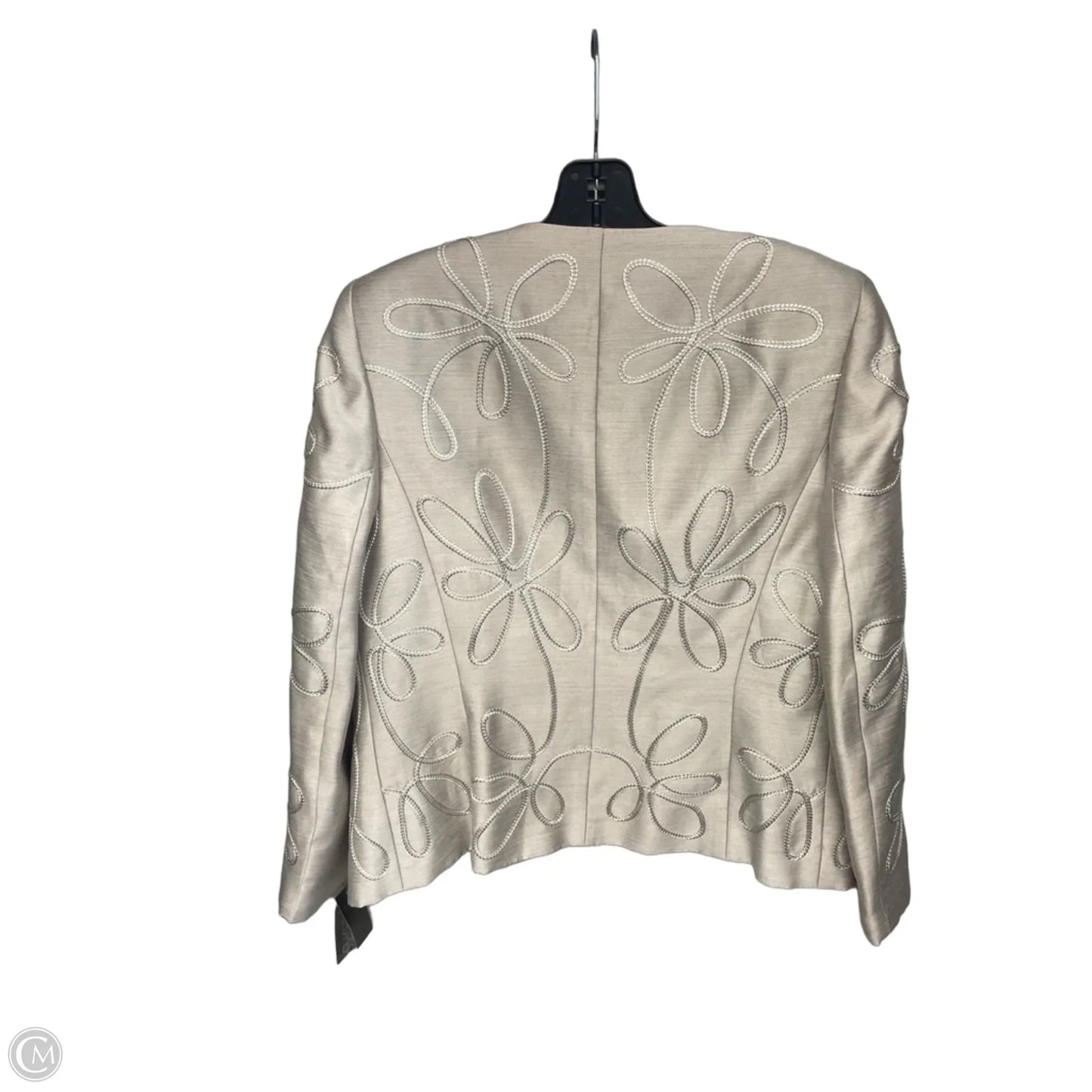 Blazer By Kasper In Grey & White, Size: 8