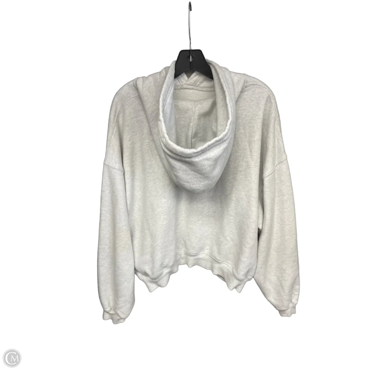 Sweatshirt Hoodie By Aritzia In Grey, Size: L