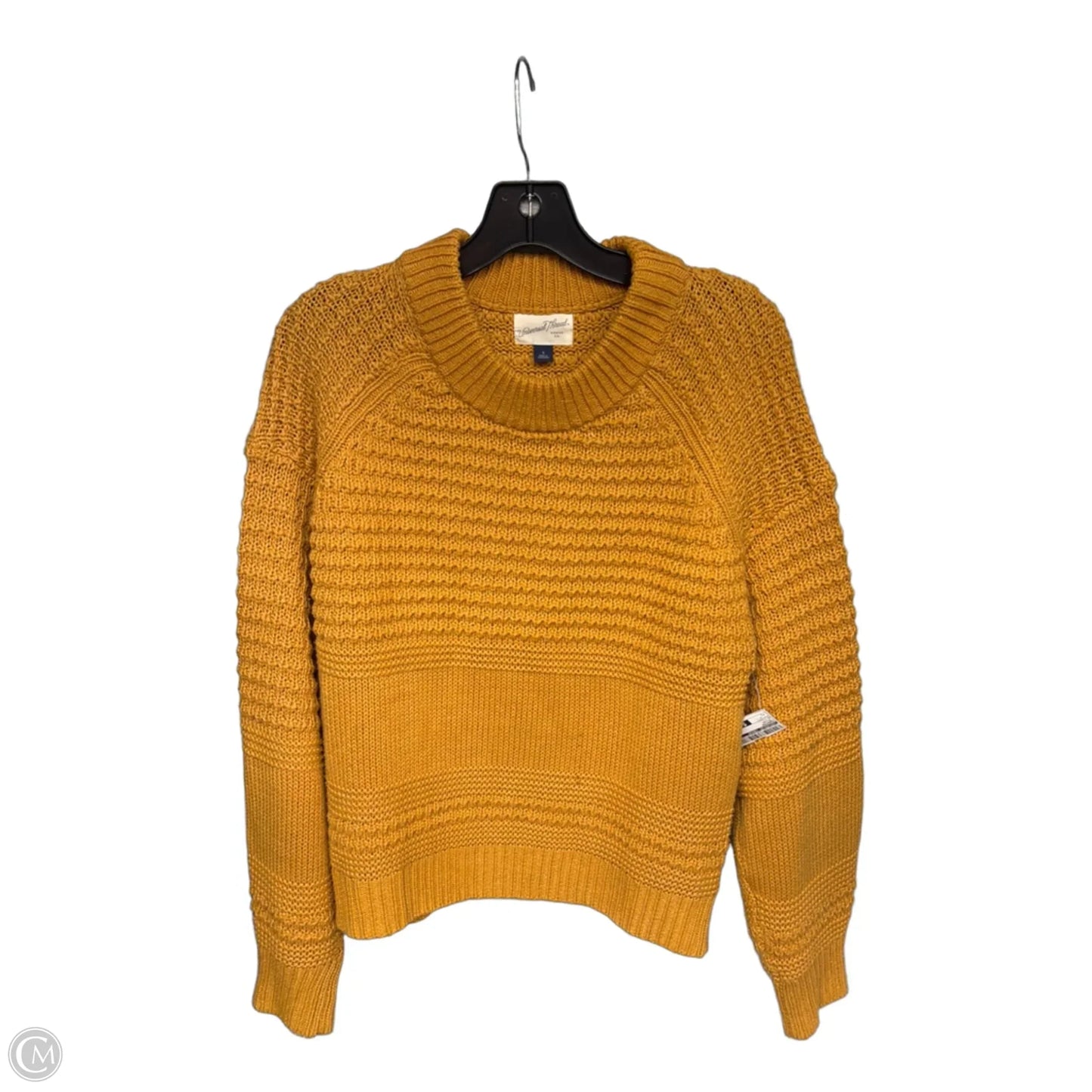 Sweater By Universal Thread In Yellow, Size: S