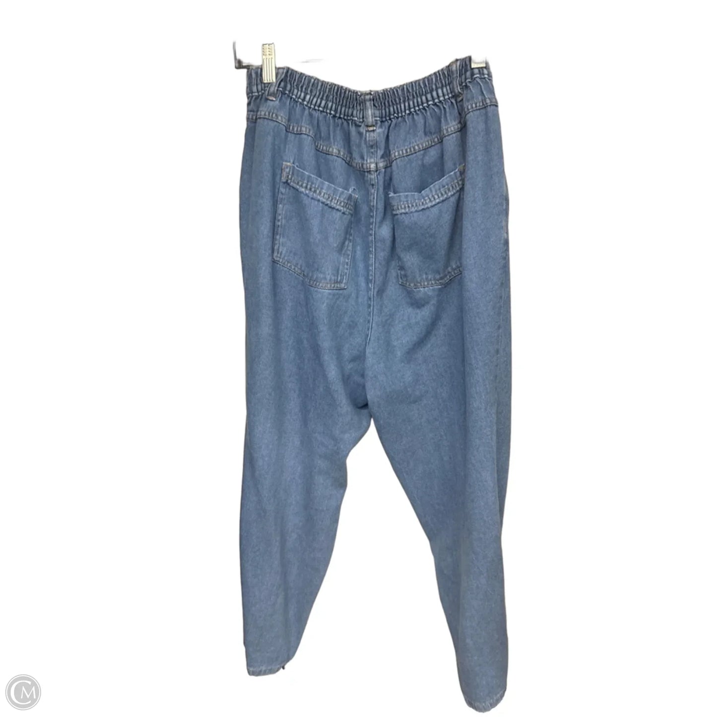 Jeans Straight By Woman Within In Blue Denim, Size: 16