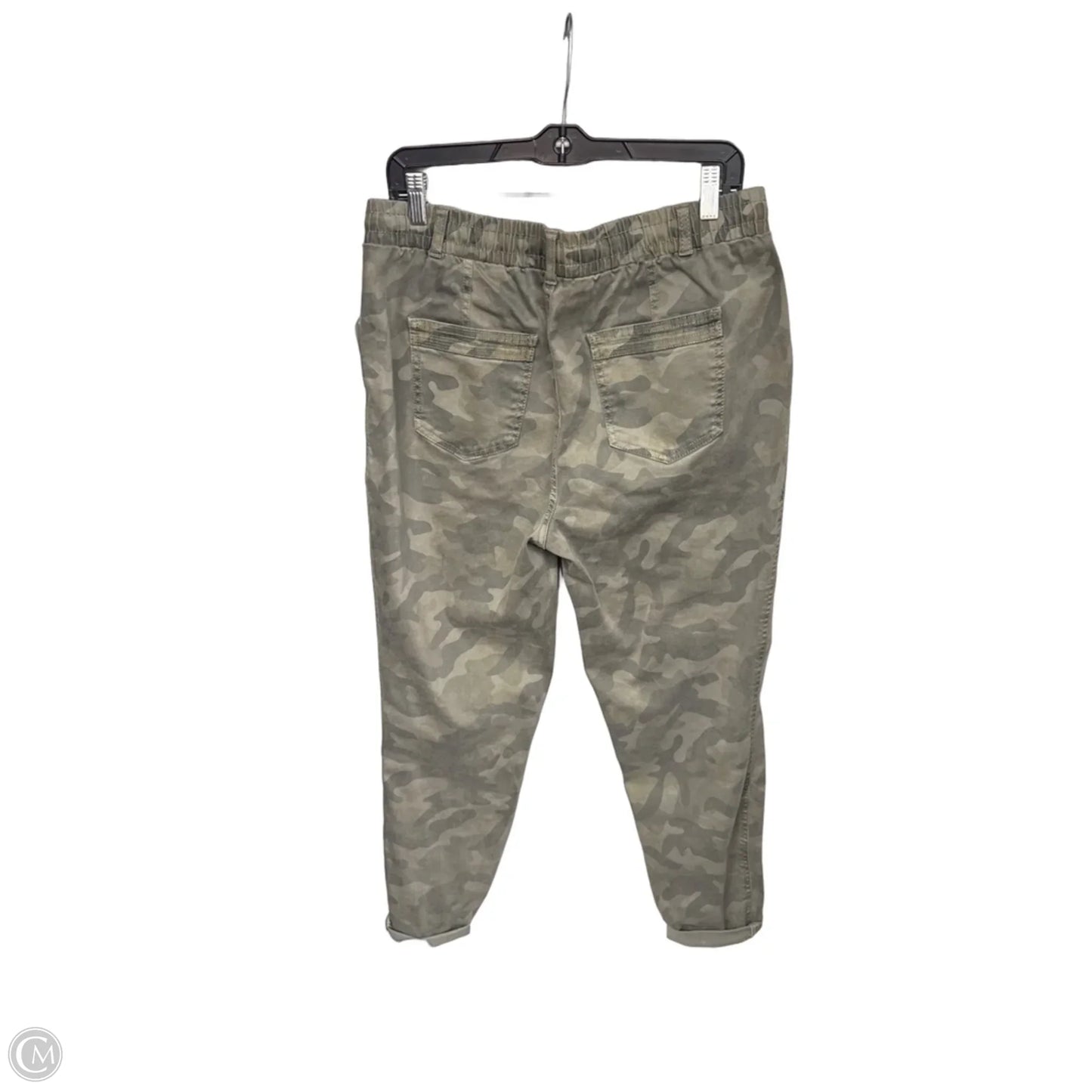 Pants Cargo & Utility By Maurices In Camouflage Print, Size: L