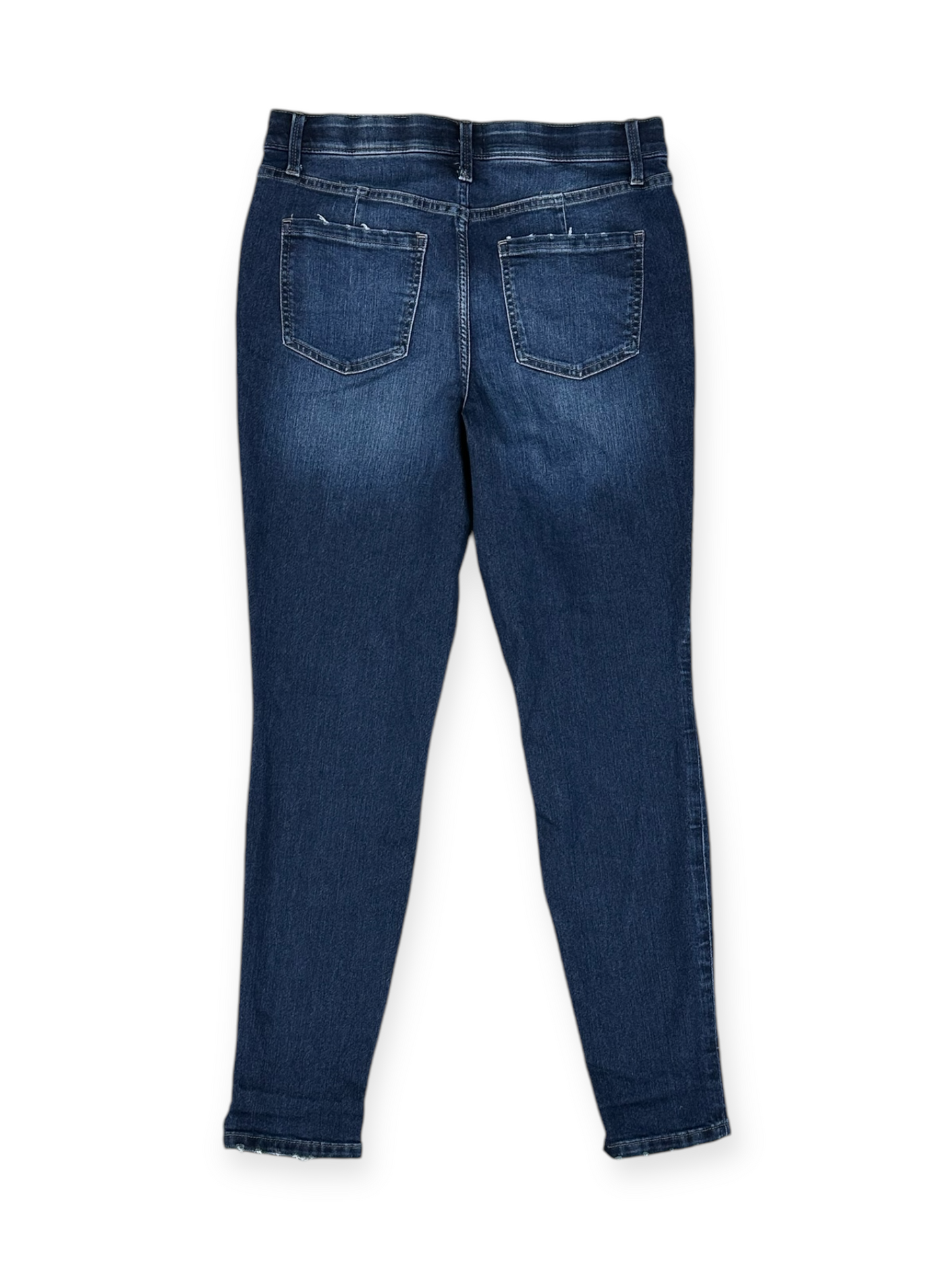 Jeans Skinny By Maurices In Blue Denim, Size: 14