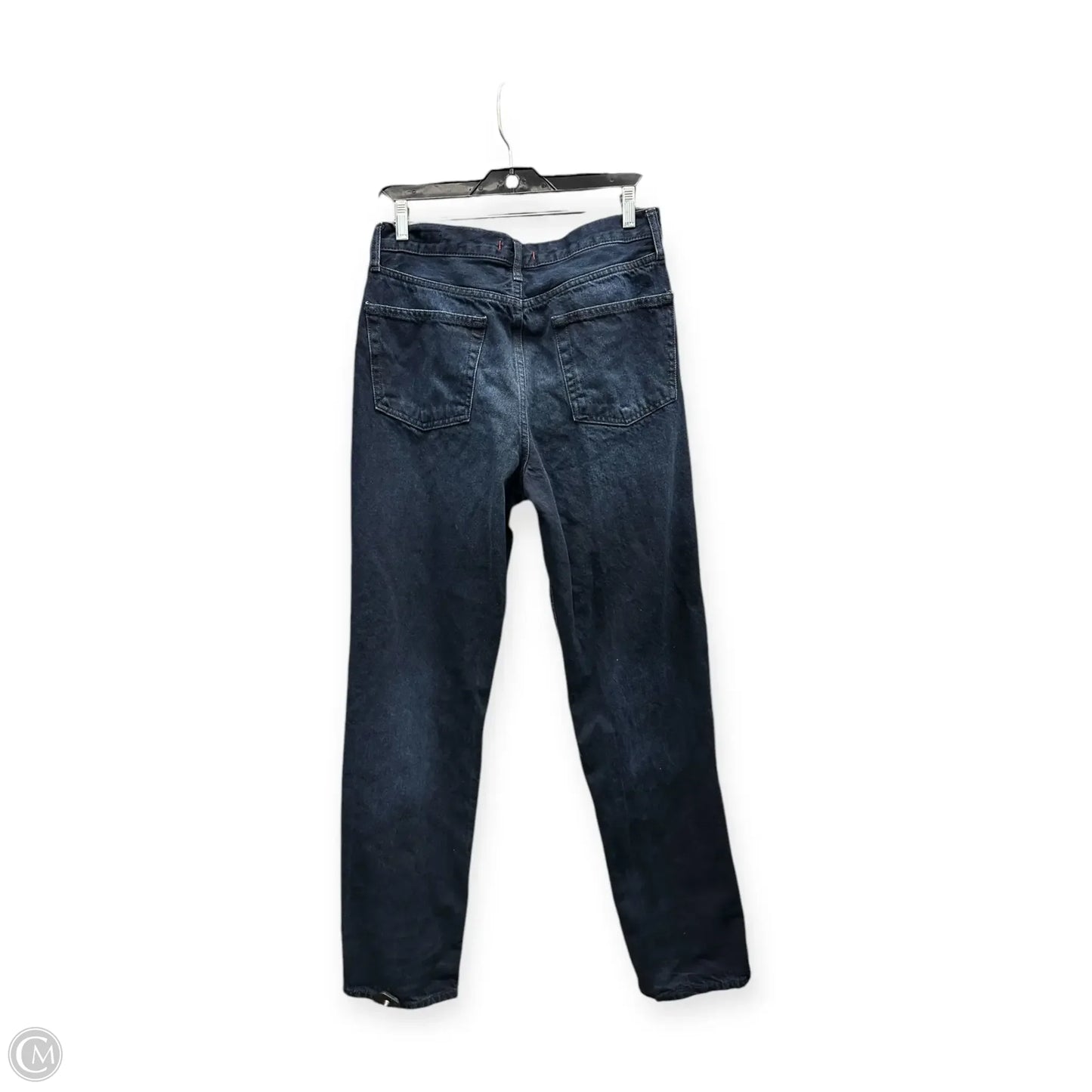 Jeans Straight By Zara In Blue Denim, Size: 8