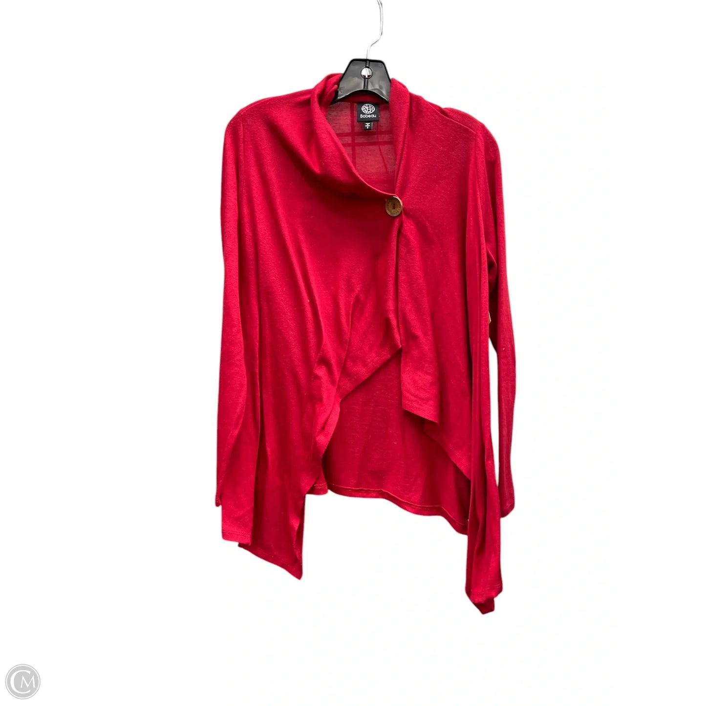 Cardigan By Bobeau In Red, Size: S
