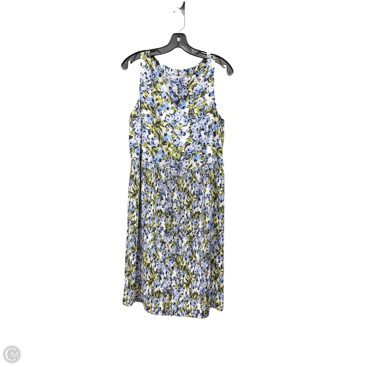 Dress Casual Maxi By J. Jill In Blue & Green, Size: M