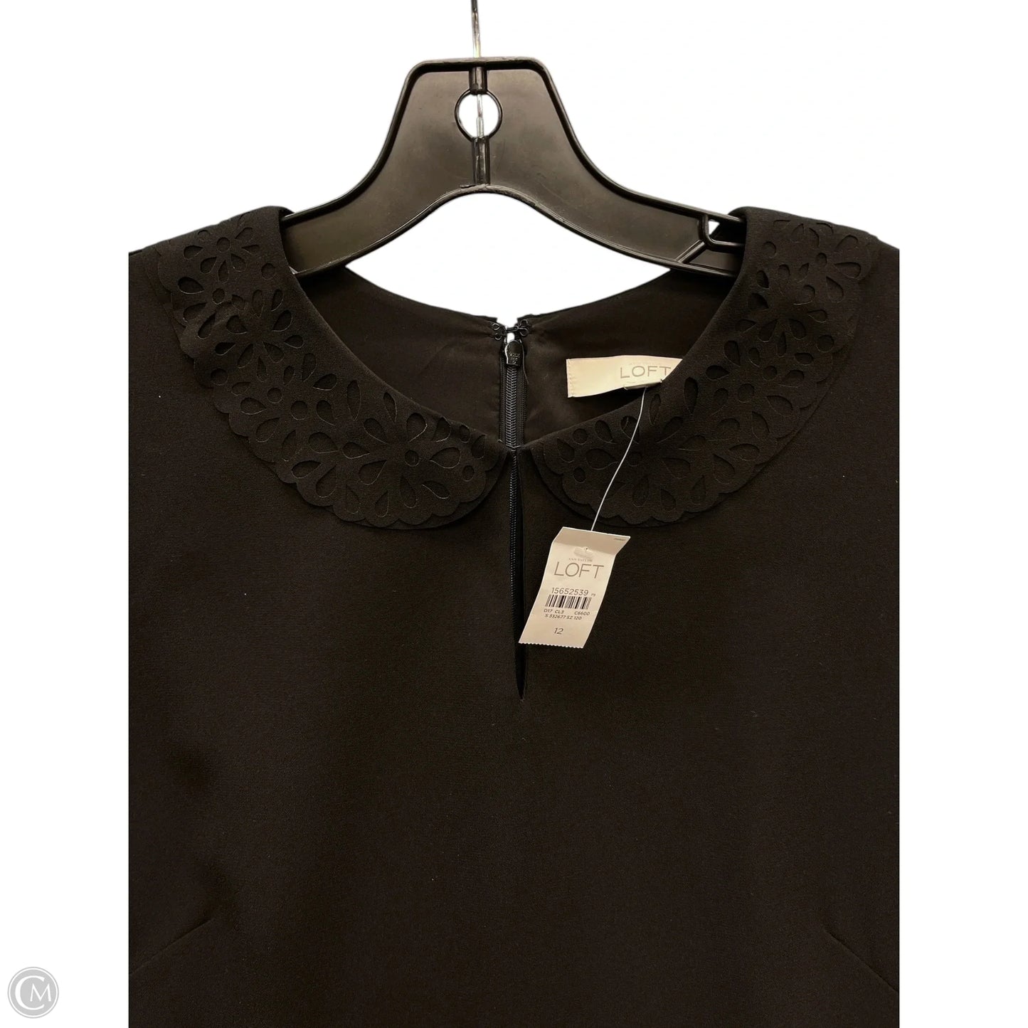 Dress Work By Loft In Black, Size: 12