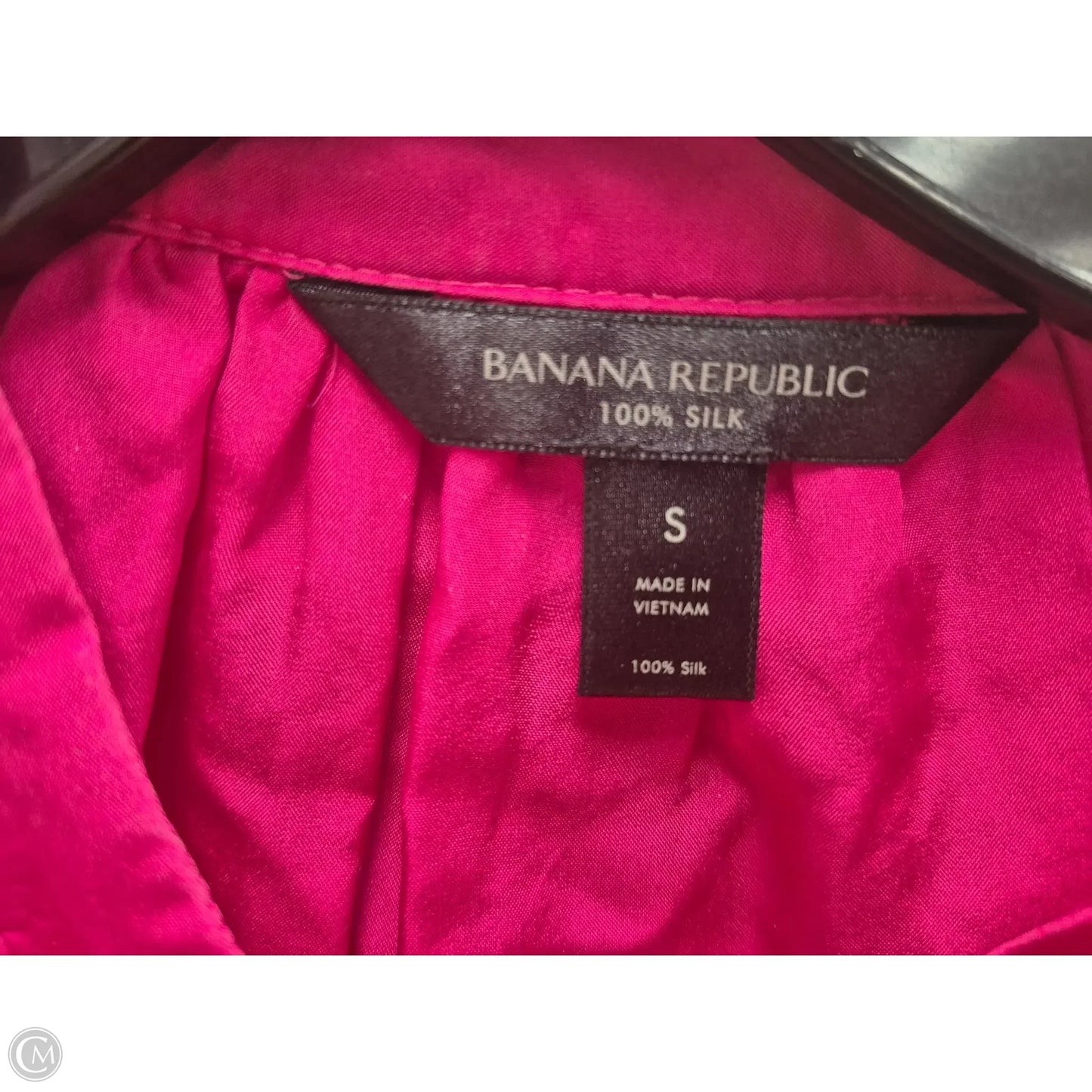Top Sleeveless By Banana Republic In Pink, Size: S