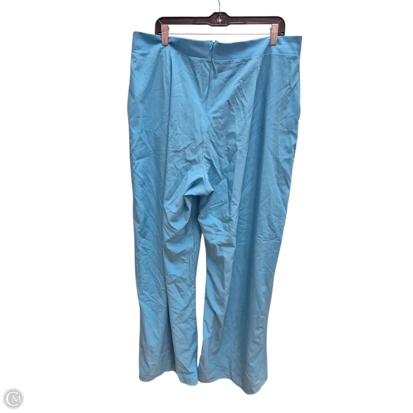 Pants Wide Leg By Fashion Nova In Blue, Size: 2x
