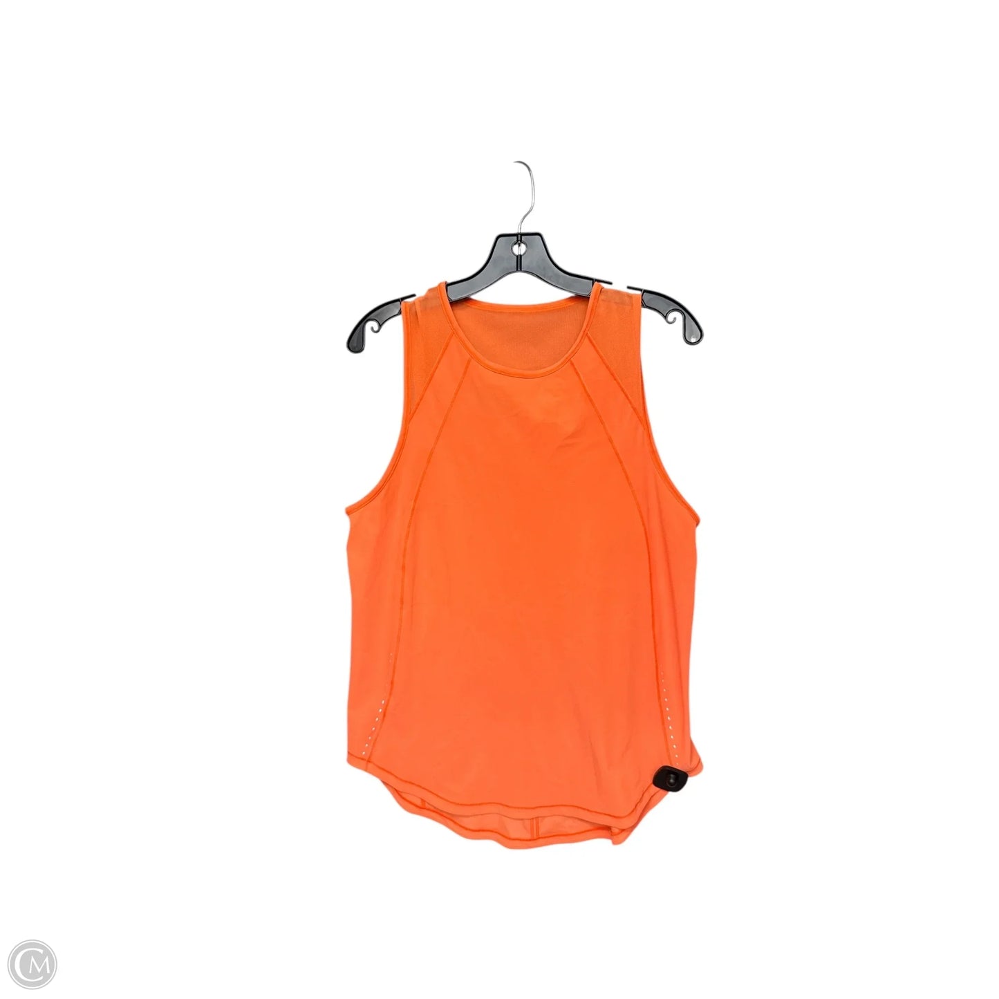 Athletic Tank Top By Lululemon In Orange, Size: L