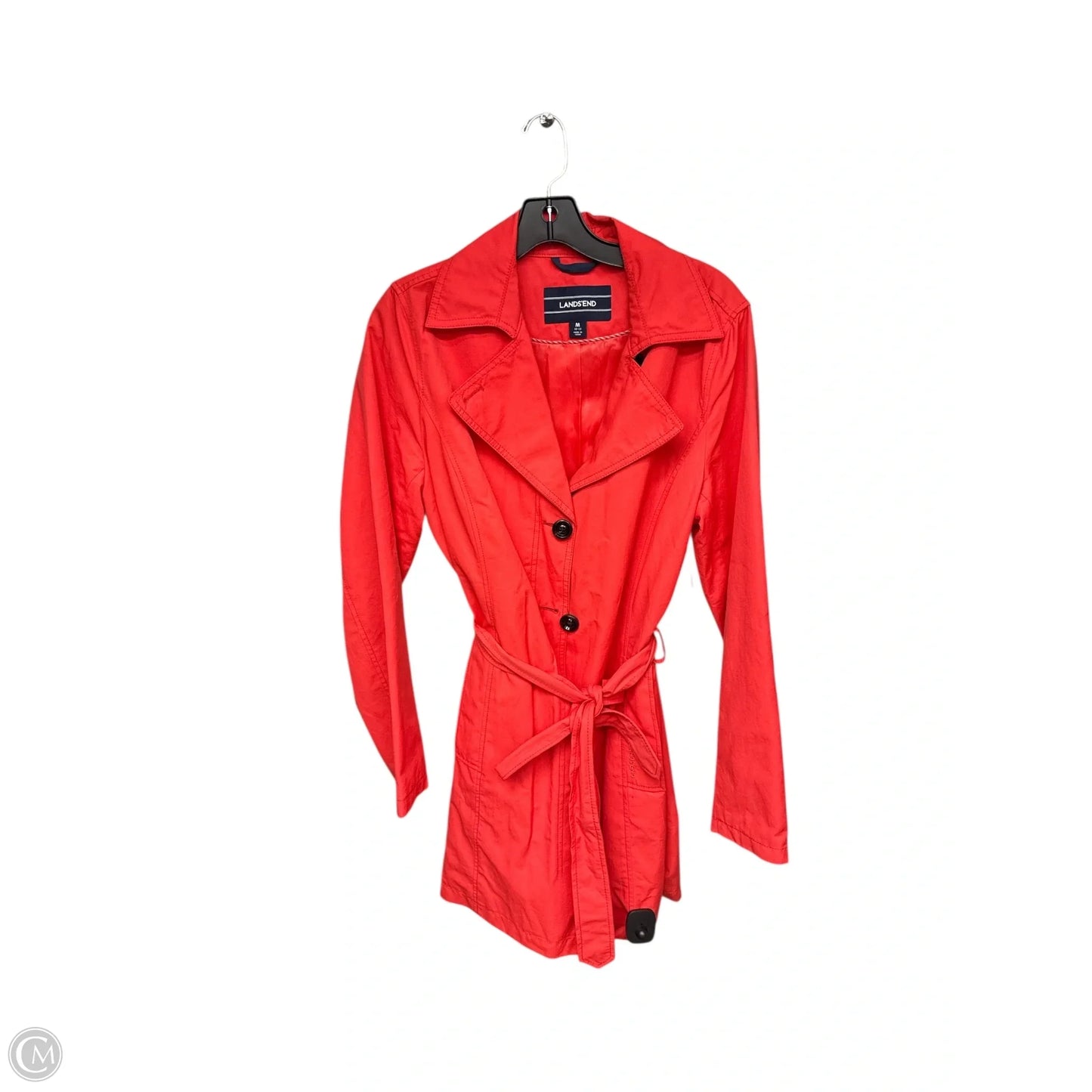 Jacket Other By Lands End In Red, Size: M