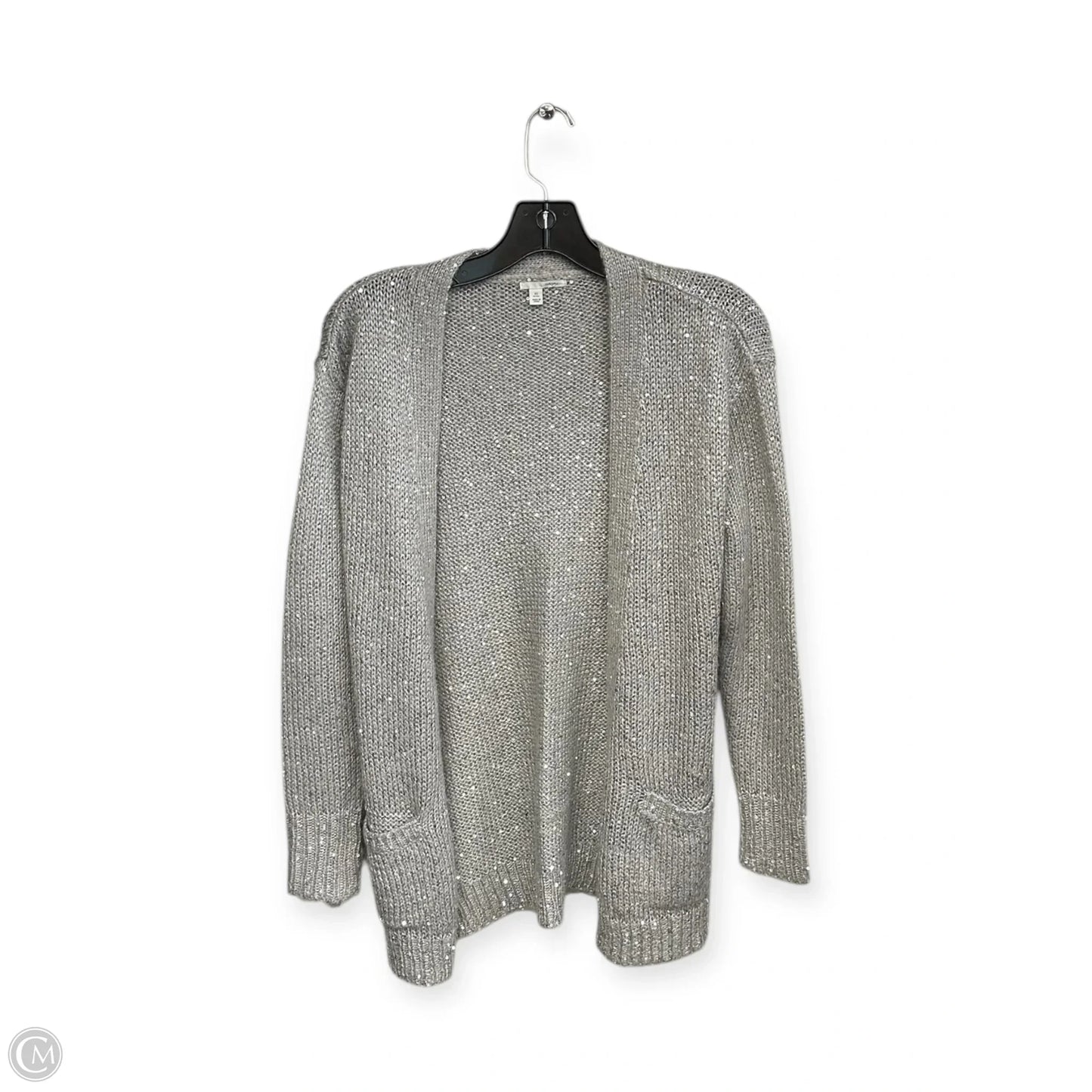 Cardigan By Halogen In Grey & Silver, Size: Xs