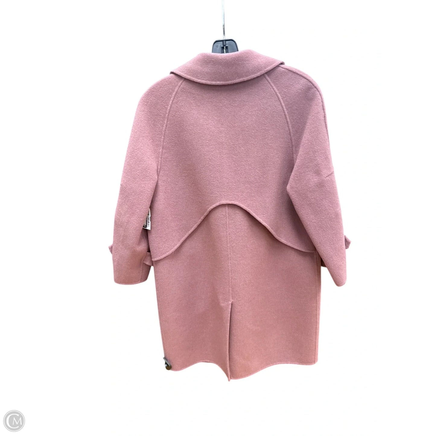 Coat Peacoat By Clothes Mentor In Purple, Size: S