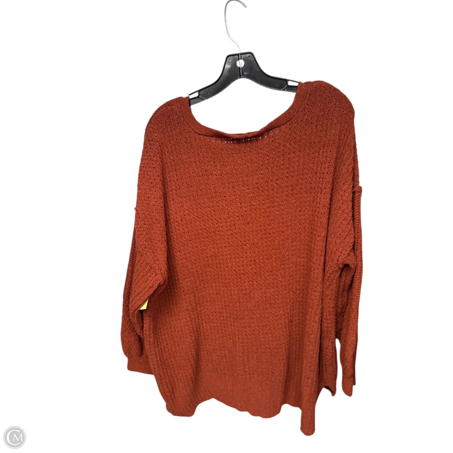 Sweater By Maurices In Orange, Size: 2x