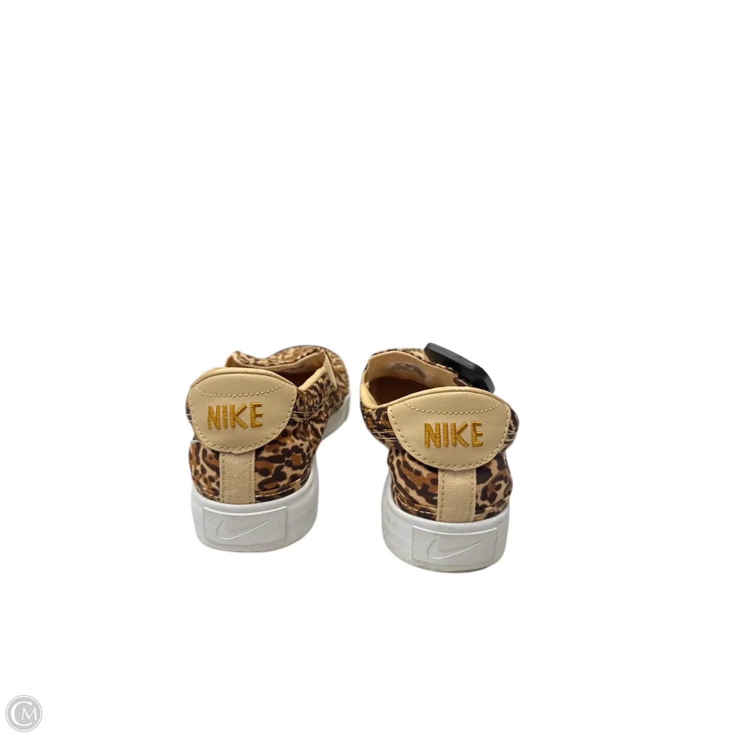 Shoes Flats By Nike In Animal Print, Size: 8