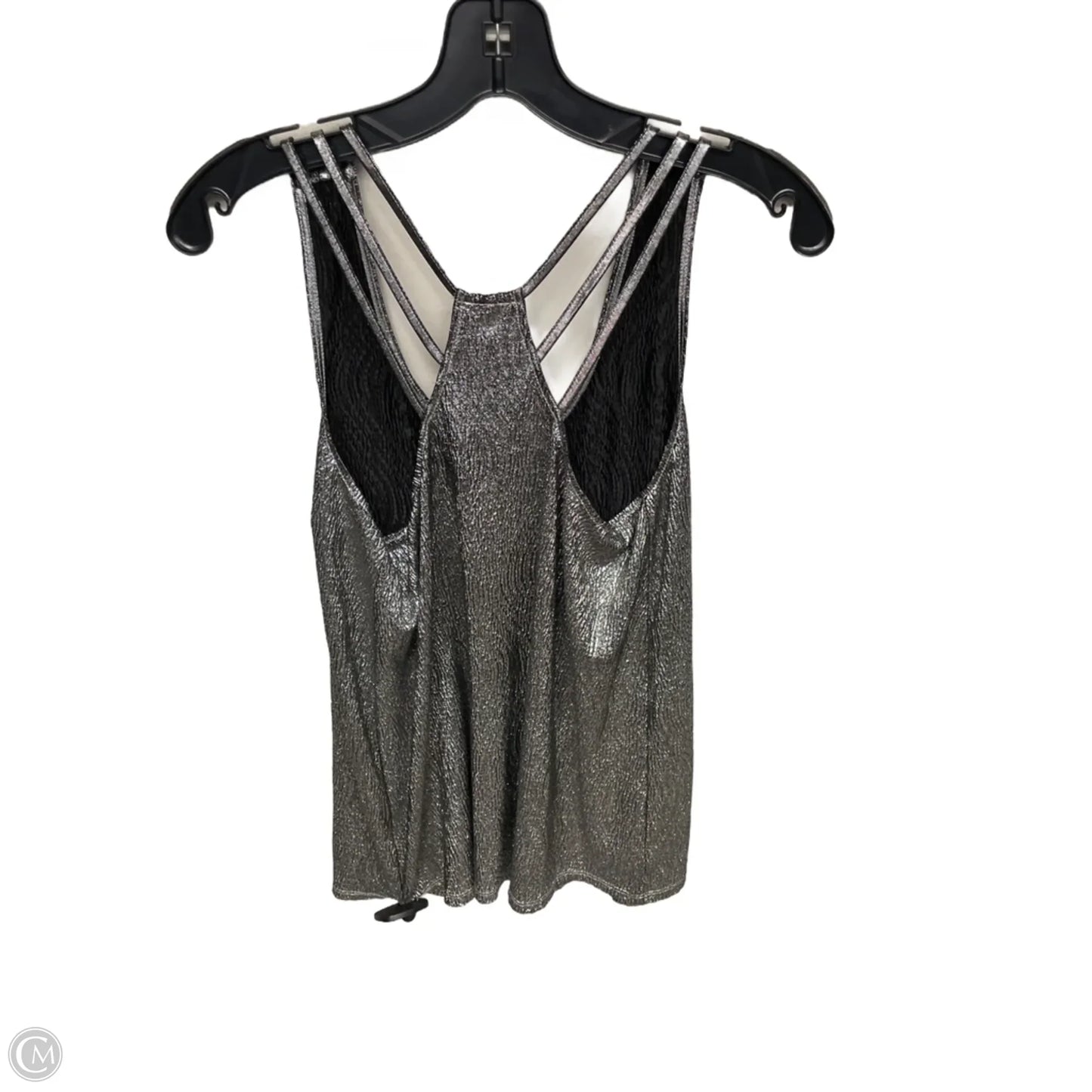 Top Sleeveless By Rock And Republic In Silver, Size: Xs