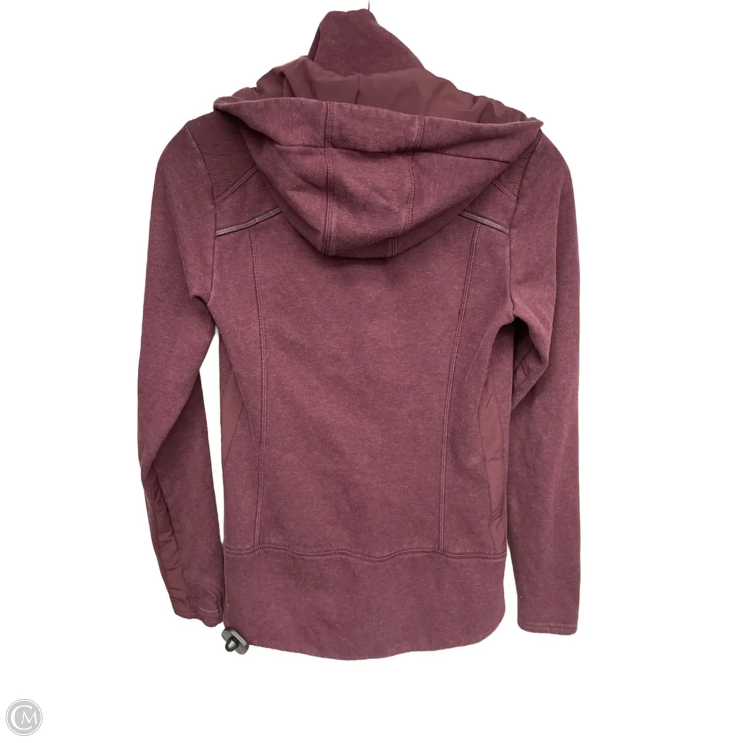 Athletic Jacket By Athleta In Maroon, Size: Xs