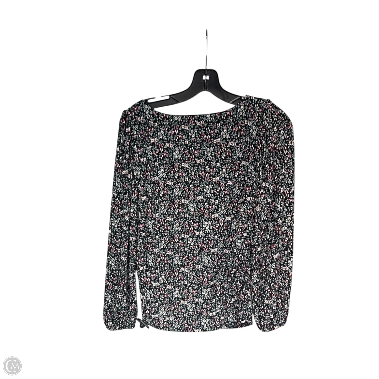 Top Long Sleeve By Ann Taylor In Floral Print, Size: Xs