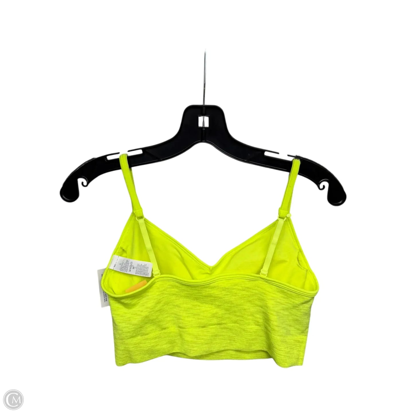 Athletic Bra By Old Navy In Yellow, Size: L