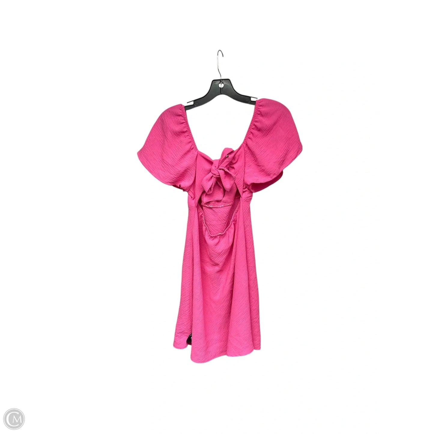 Dress Casual Midi By Originality In Pink, Size: L