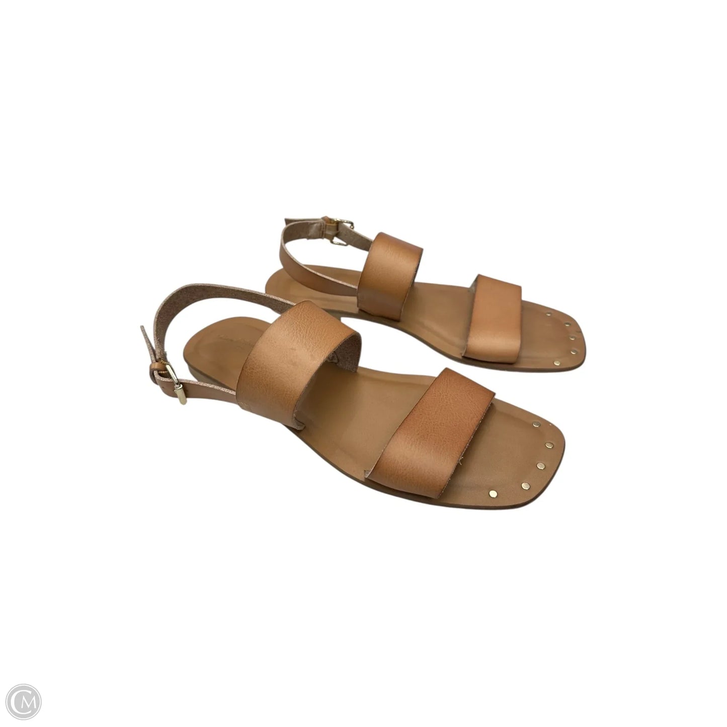 Sandals Flats By Universal Thread In Tan, Size: 11