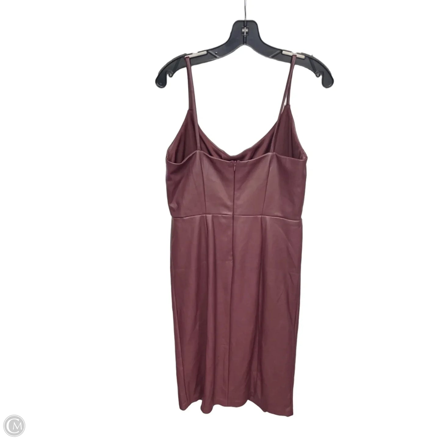 Dress Party Midi By Steve Madden In Maroon, Size: 12