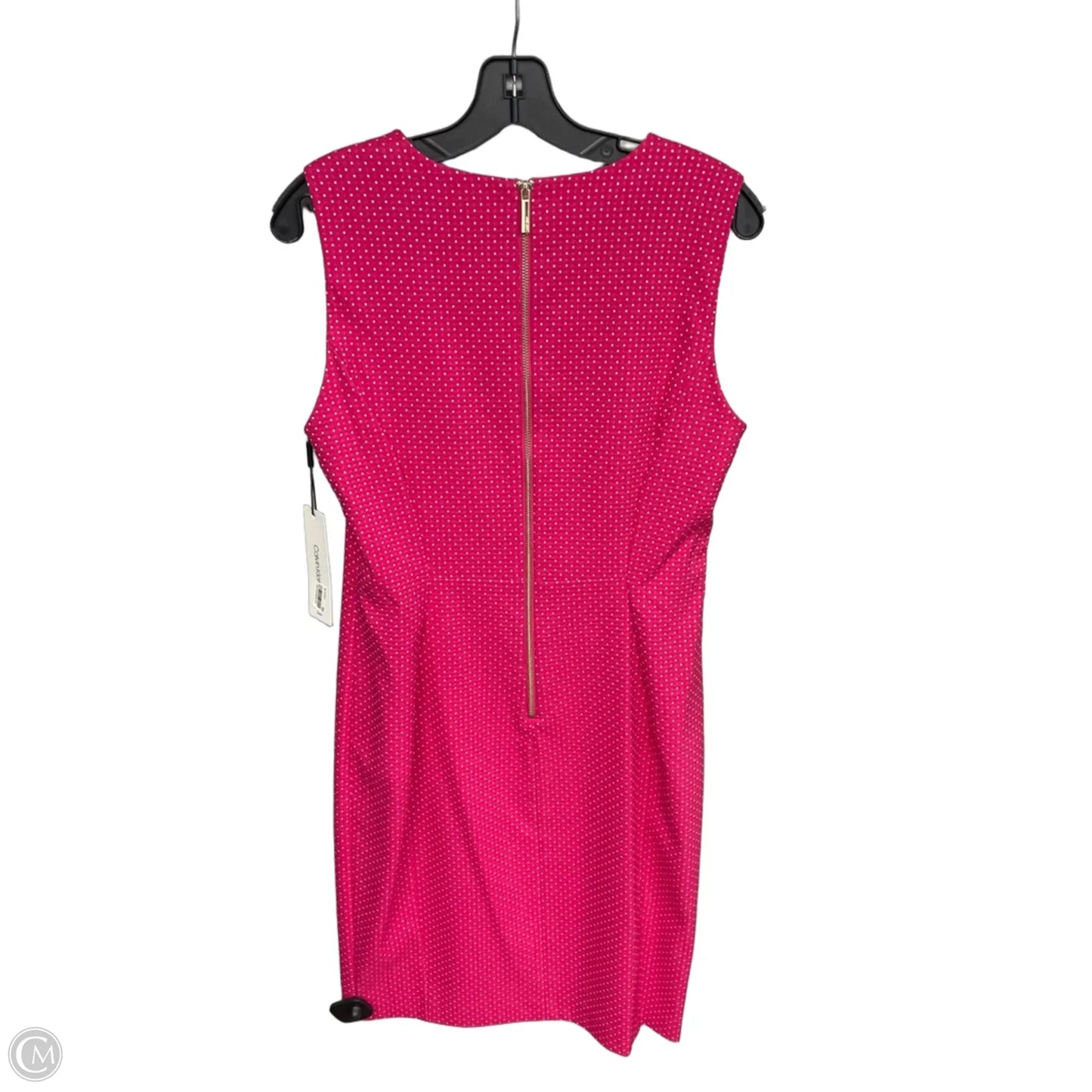 Dress Work By Calvin Klein In Pink, Size: 12