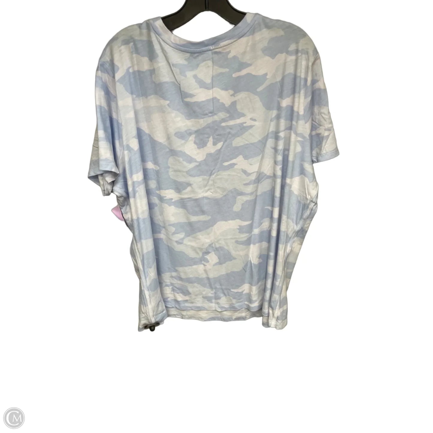 Top Short Sleeve By Athleta In Blue, Size: 3x