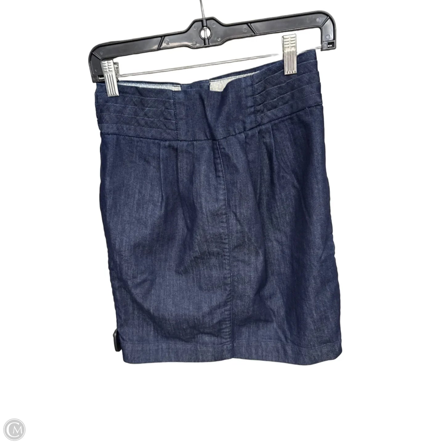 Skirt Midi By Pilcro In Blue Denim, Size: 2