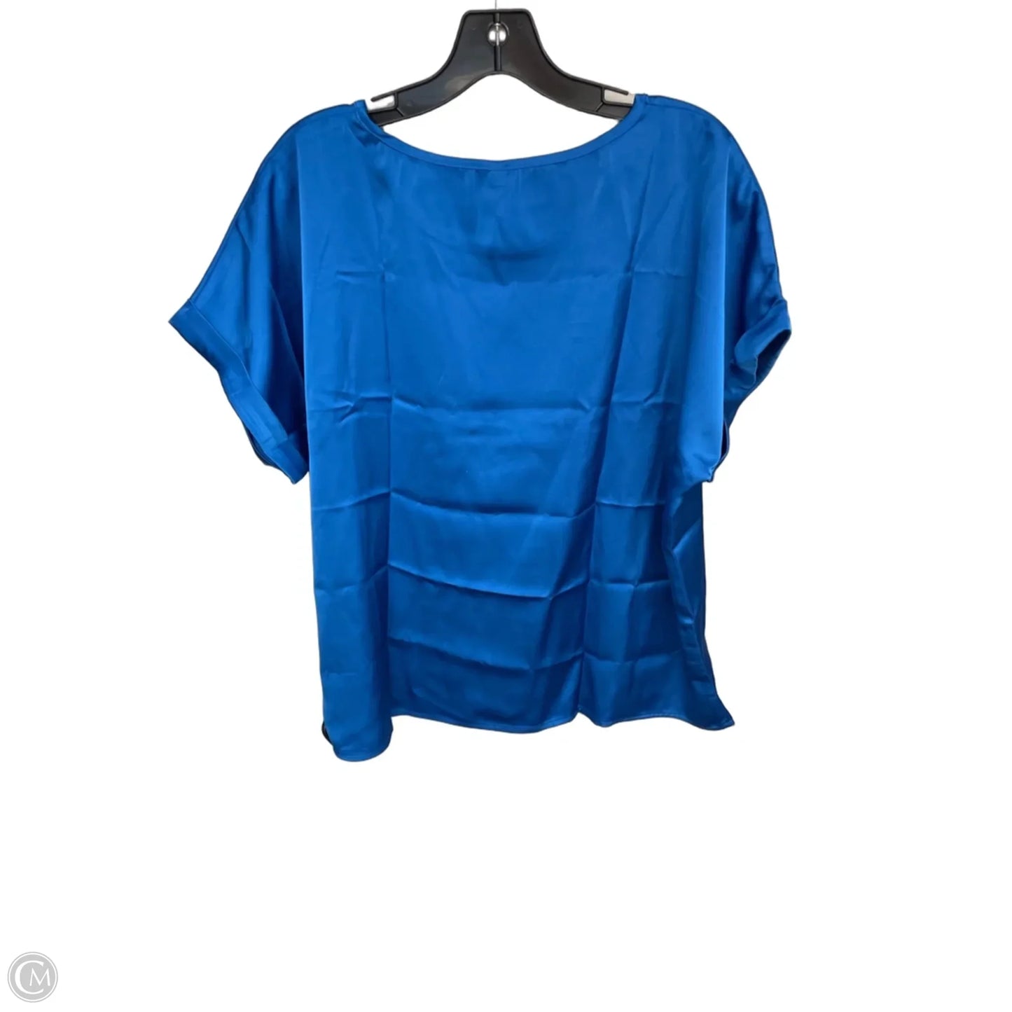 Top Short Sleeve By Anrabess In Blue, Size: Xl