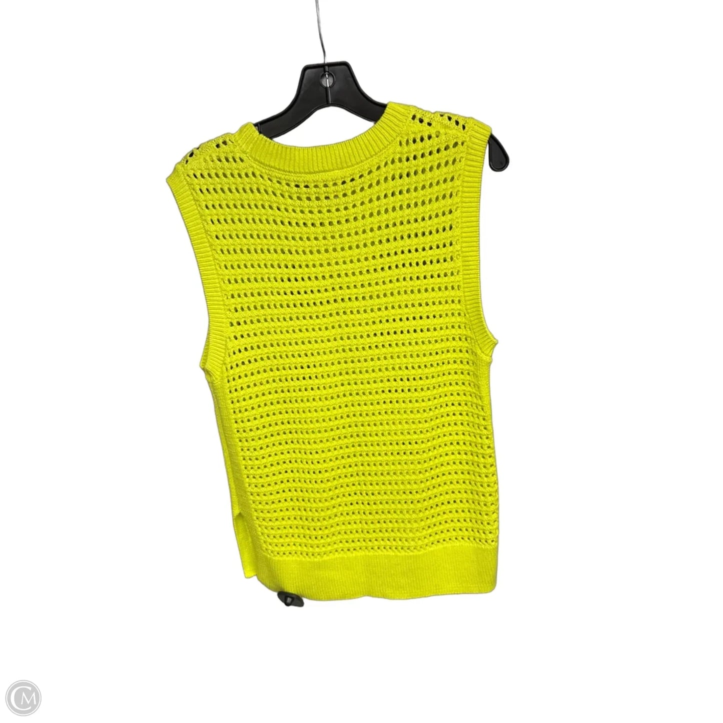 Top Sleeveless By Varley In Yellow, Size: M