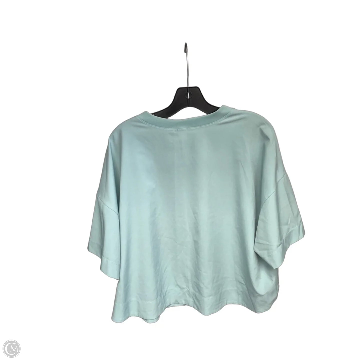 Athletic Top Short Sleeve By Old Navy In Aqua, Size: L