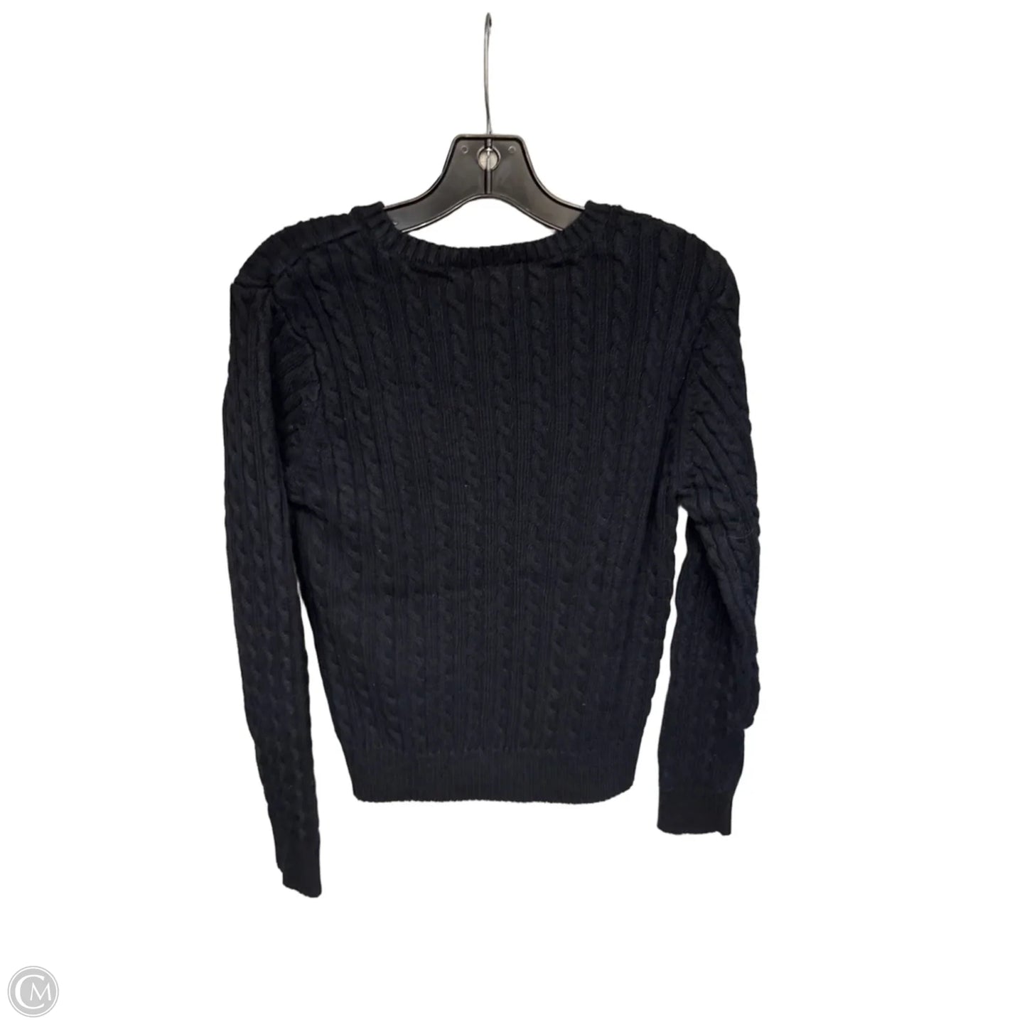 Sweater By Liz Claiborne In Navy, Size: Xl