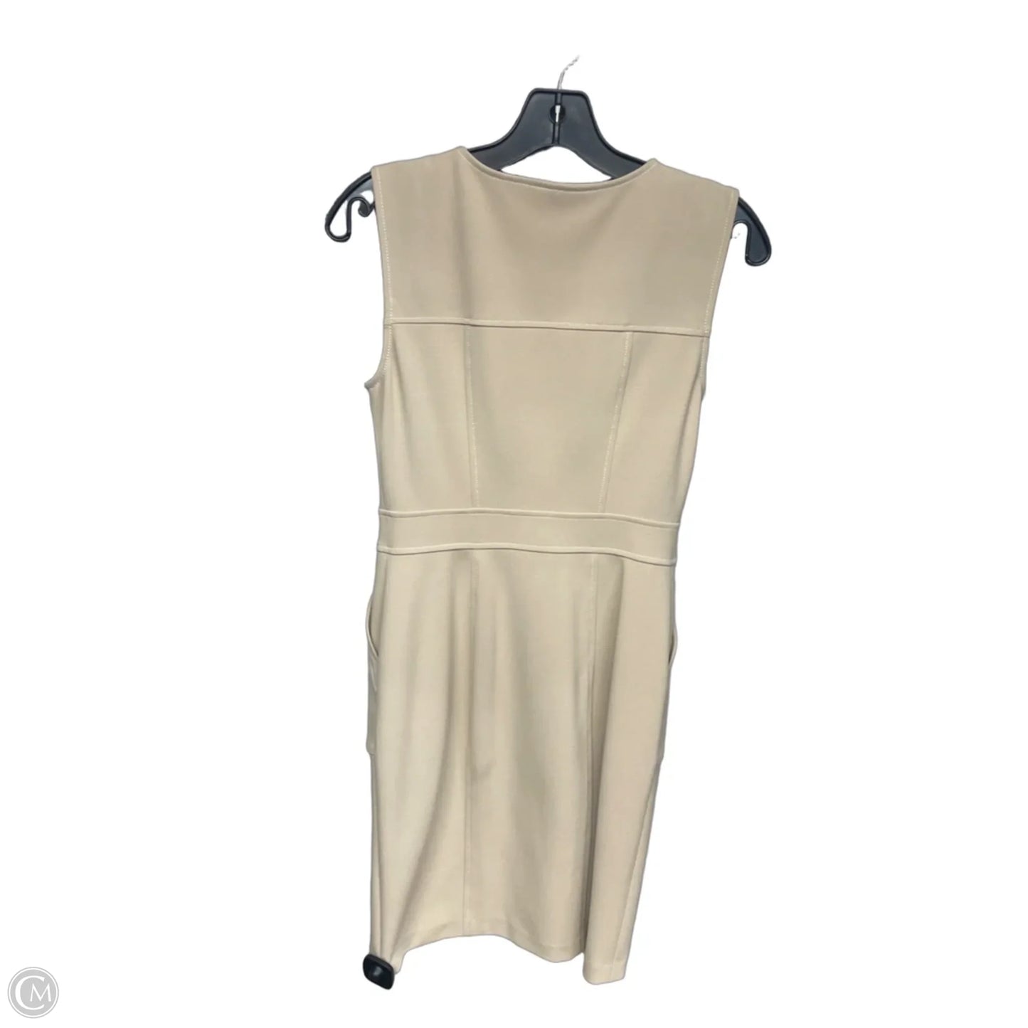 Dress Work By Tommy Hilfiger In Beige, Size: 2