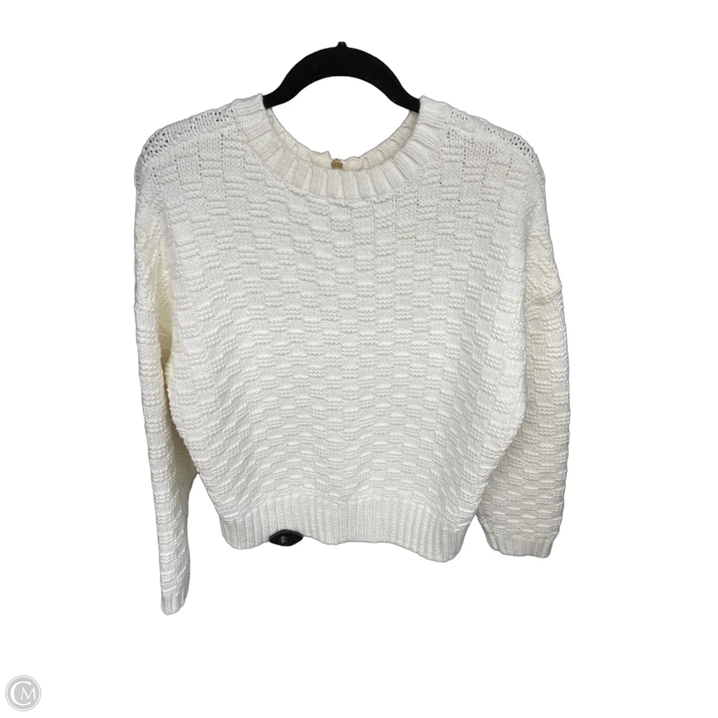 Sweater By Talbots In White, Size: L