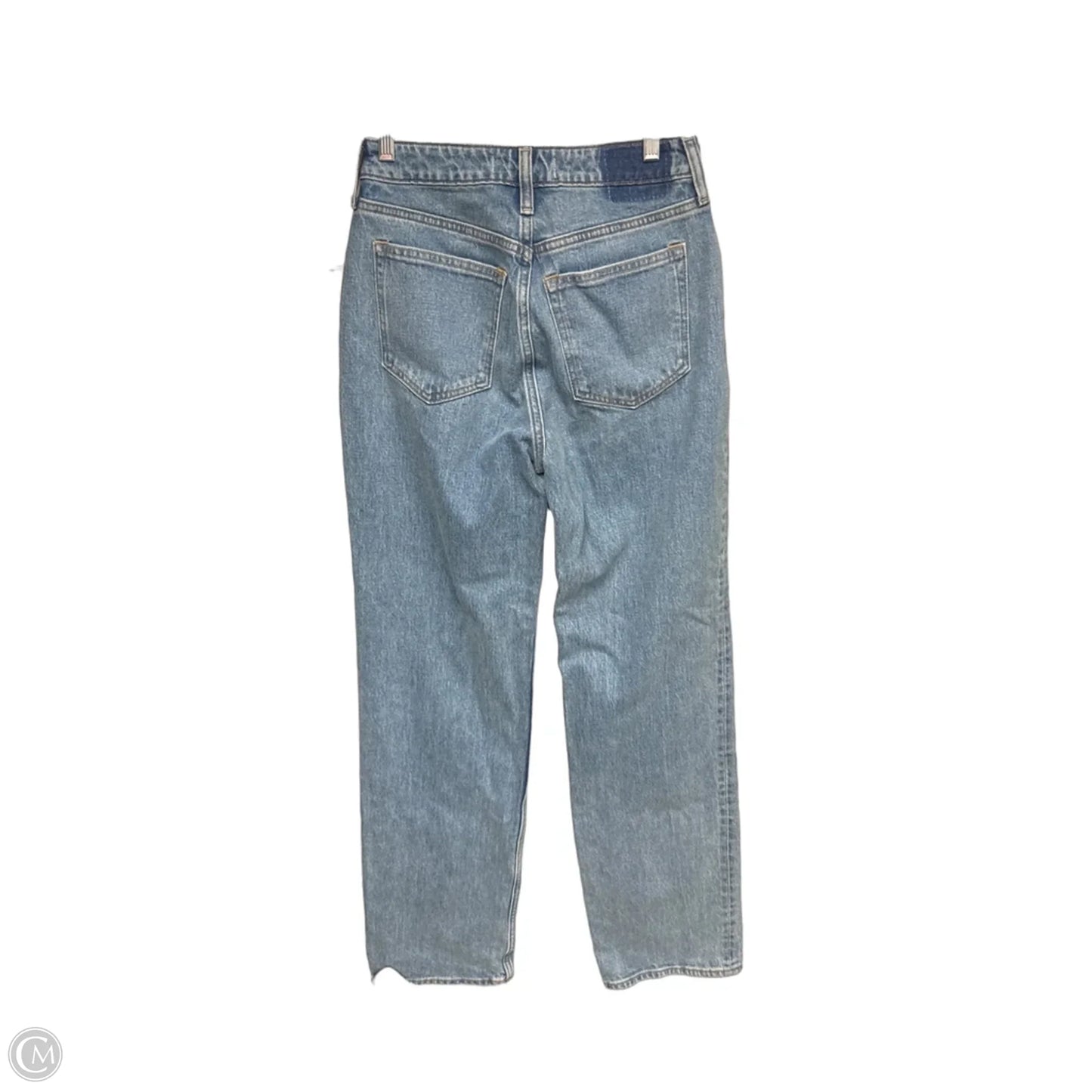 Jeans Straight By Abercrombie And Fitch In Blue Denim, Size: 26