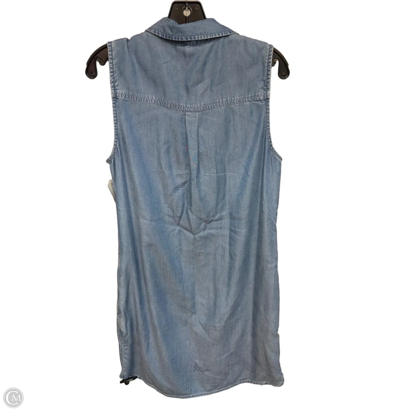 Dress Casual Maxi By Beachlunchlounge In Blue Denim, Size: L
