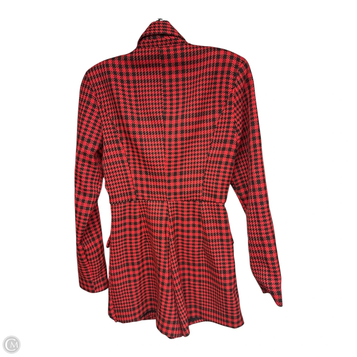 Coat Trench Coat By Zara In Red, Size: Xs