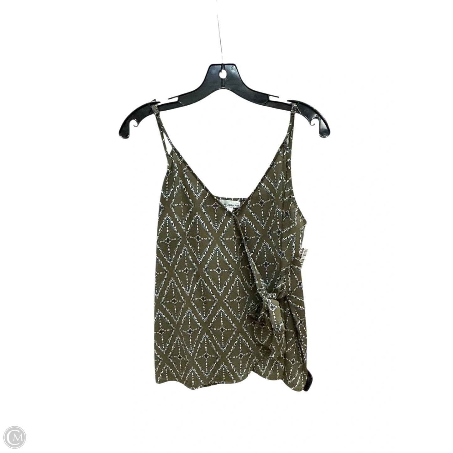 Top Sleeveless By Allison Joy In Green, Size: L