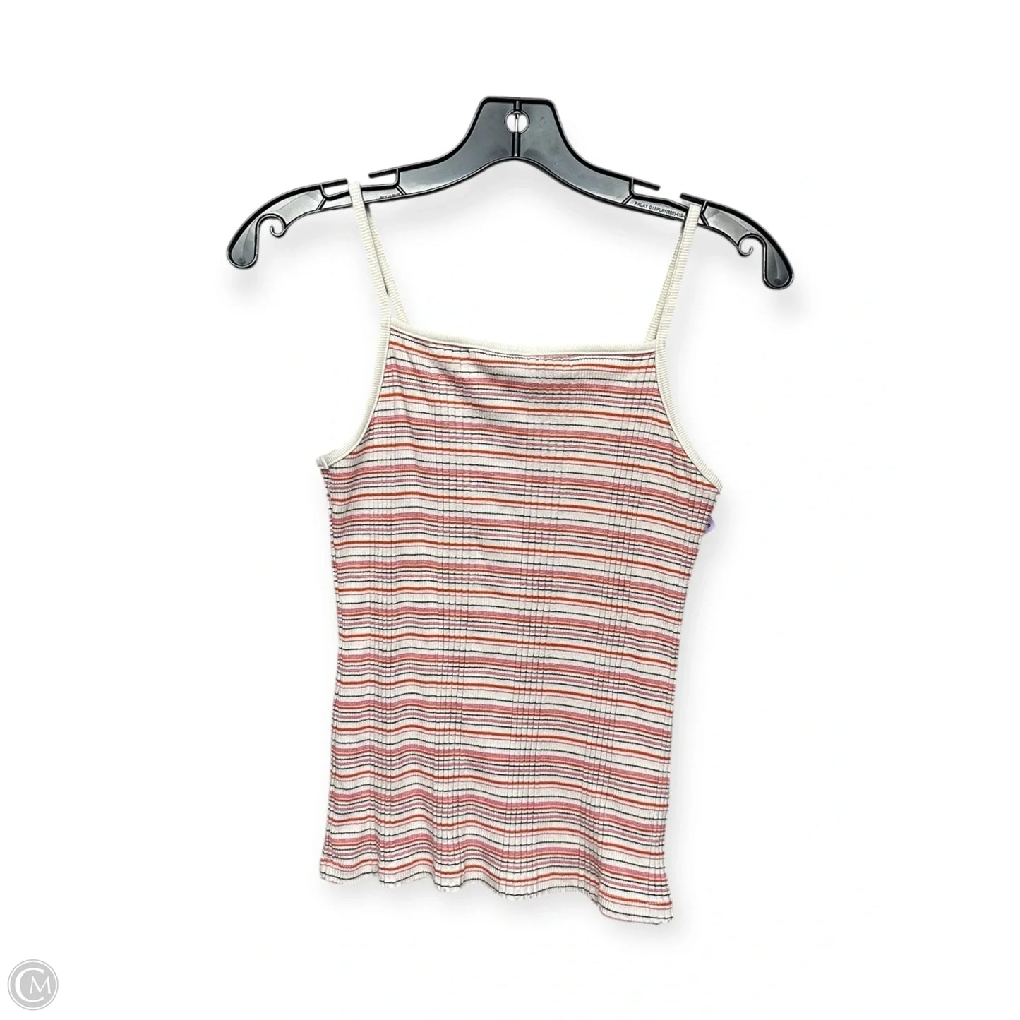 Top Sleeveless By Joie In Striped Pattern, Size: L